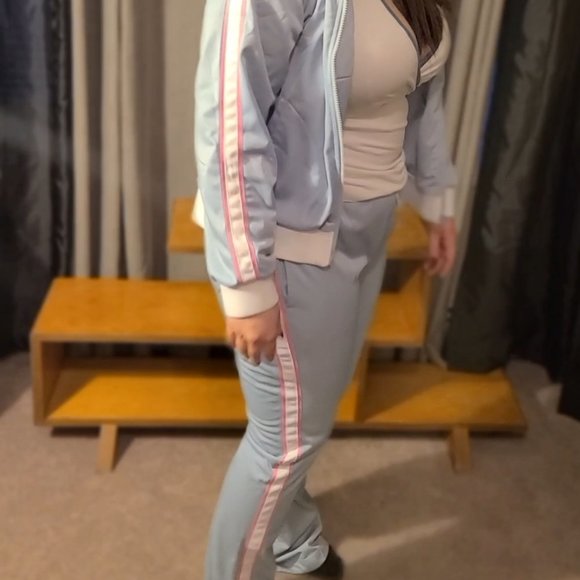 Baby Blue Track Suit - Picture 3 of 6